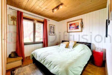 Splendide chalet avec vue panoramique sur le lac et les alpes