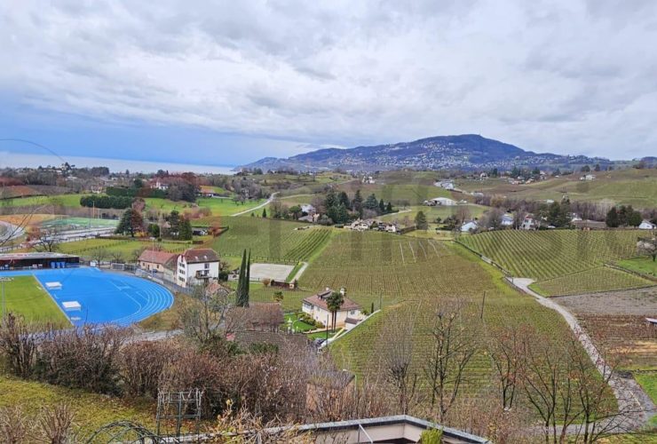 Splendide appartement avec vue sur le lac Léman et les montagnes