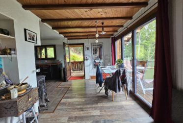 Splendide chalet avec vue panoramique sur le lac et les alpes