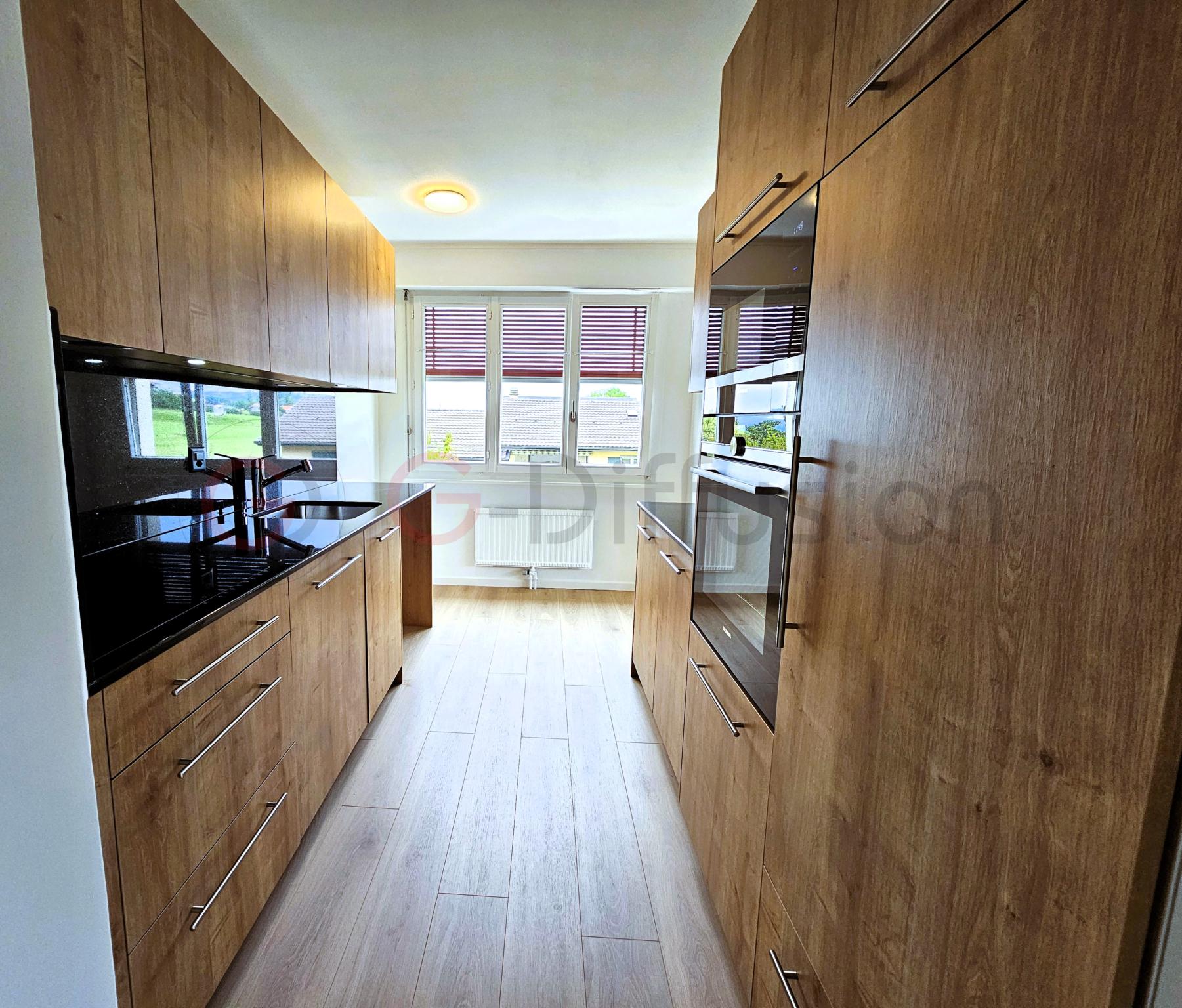 Magnifique appartement de 2.5 pièces rénové