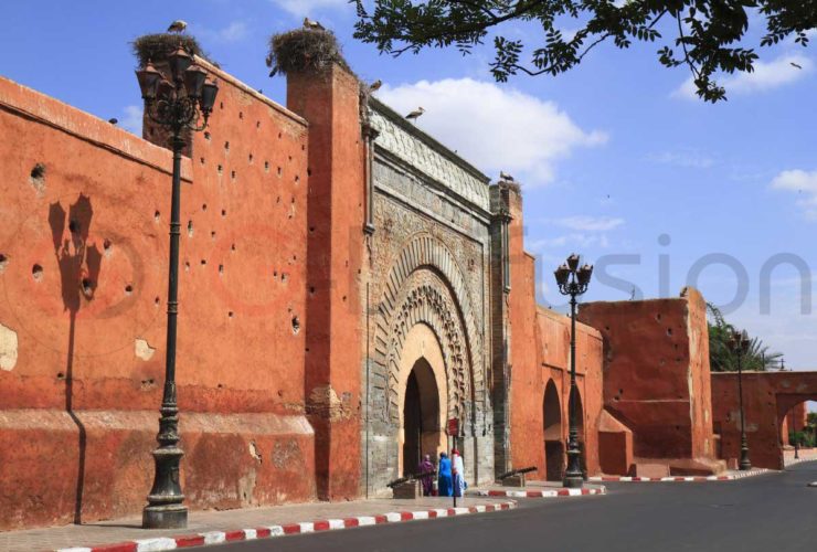 Terrain à Marrakech au Maroc