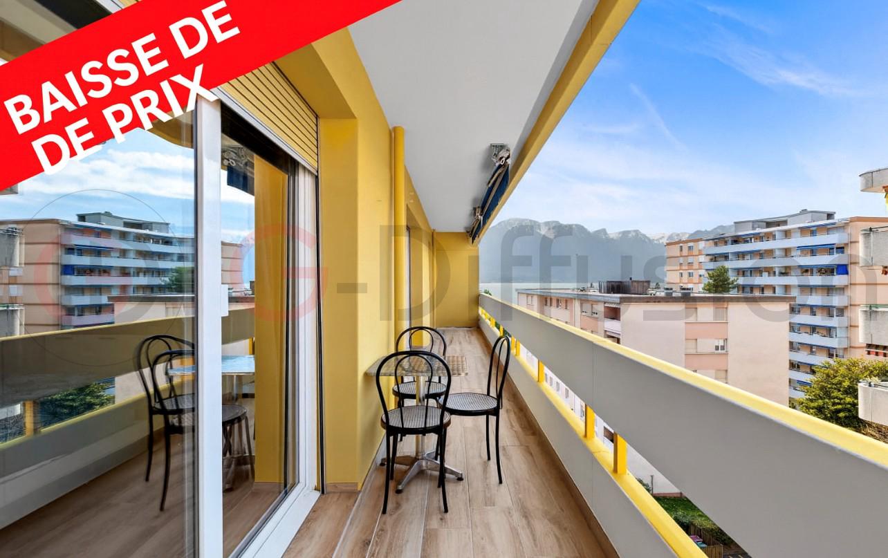 Charmant 3.5 pièces à deux pas du lac avec balcon