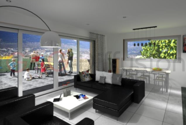 2.5 Zimmer Wohnung, Terrassenwohnung