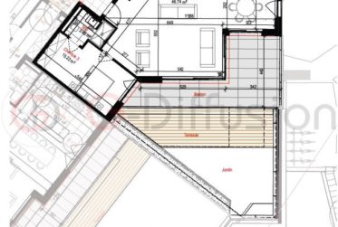 Magnifique appartement de 99.50 m2 sur plan à Lausanne