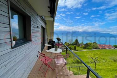 Magnifique appartement de 4.5 pièces avec vue panoramique sur le lac Léman