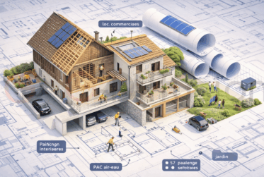 TERRAIN AVEC PERMIS EN FORCE _ PROJET 7 LOGEMENTS