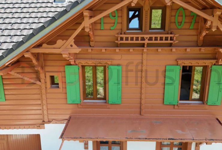 Magnifique maison individuelle de 2 appartements à vendre à Corbeyrier