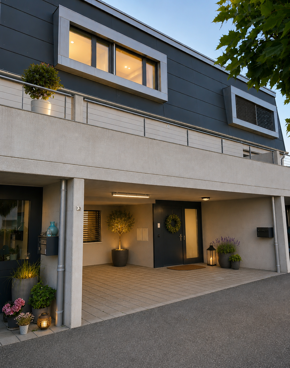 Magnifique maison mitoyenne contemporaine de 5.5 pièces à Romont (FR)