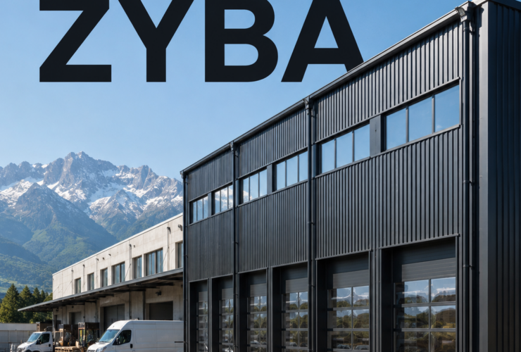 Promotion immobilière – Box commerciaux avec mezzanine à vendre à Collombey