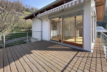 Maison d’architecte d’exception avec vue panoramique sur les Dents du Midi à Corbeyrier