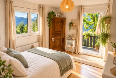 MAGNIFIQUE CHALET INDIVIDUEL « LES MARMOTTES » À VENDRE À GRYON